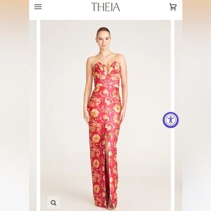 THEIA - Ariellah Strapless Mikado Gown (size 4) worn once and dry cleaned